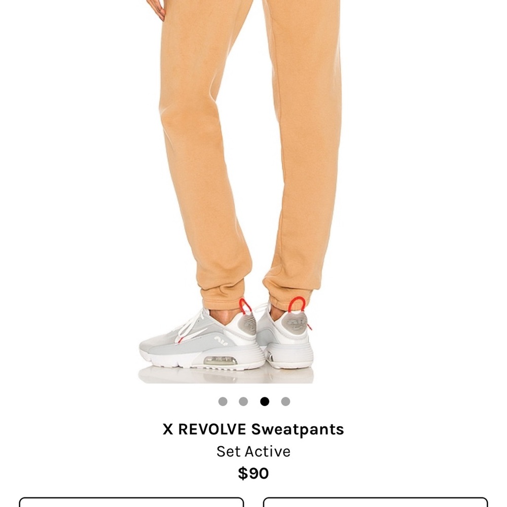 set active sweat pant- sz M